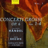 Iona Brown & Academy of St. Martin in the Fields - Concerto Grosso In G Major, Op. 6, No. 1, HWV 319: IV. Allegro