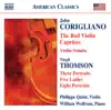 Stream & download Corigliano: The Red Violin Caprices, Violin Sonata - Thomson: 5 Ladies, Portraits