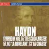 Stream & download Haydn: Symphony Nos. 55 "The Schoolmaster", 57, 63 "La Roxelane" & 73 'La Chasse'