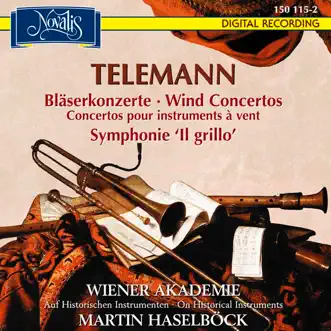 Telemann: Wind Concertos by Martin Haselböck & Wiener Akademie album reviews, ratings, credits