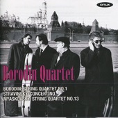 Borodin Quartet perform Borodin, Stravinsky & Myaskovsky artwork
