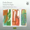 Earle Brown: Twenty-Five Pages album lyrics, reviews, download