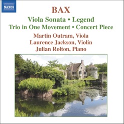 BAX/VIOLA SONATA cover art