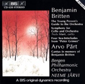 Cantus In Memoriam Benjamin Britten : Cantus In Memory of Benjamin Britten artwork