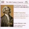Saint-Georges: Violin Concertos Op. 5, Nos. 1-2 and Op. 8 album lyrics, reviews, download
