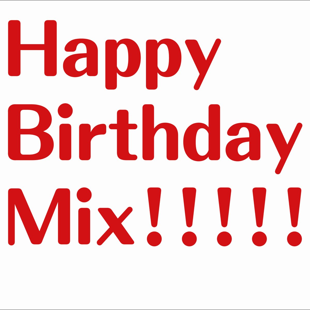 Gift Projectの Happy Birthday Mix をitunesで