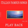 Play Back Italian Famous Songs, Vol.3