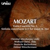 Mozart, W.A.: Violin Concerto No. 5, "Turkish" - Sinfonia Concertante, K. 364