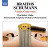 Brahms & Schumann: Violin Concertos album lyrics, reviews, download