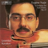 Ysaye: Six Sonatas for Solo Violin, Op. 27 artwork