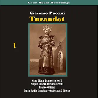 Turandot : Act 1: Non piangere,Liu by Turin Radio Symphony Orchestra & Chorus, Franco Ghione, Adelio Zagonara, Afro Poli, Armando Giannotti, Francesco Merl, Gina Cigna, Gino Del Signore, Giuseppe Bravura, Luciano Neroni & Magda Olivero song reviws