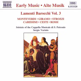 Lamento d'Arianna by Anna Caterina Antonacci, Sergio Vartolo & San Petronio Cappella Musicale Soloists song reviws