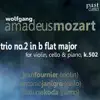 Mozart: Trio No. 2 in B-Flat Major for Violin, Cello & Piano, K. 502 album lyrics, reviews, download