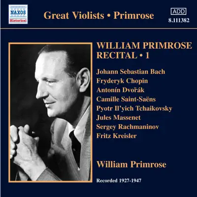 Primrose: Recital, Vol. 1 - Marian Anderson Primrose: Recital, Vol. 1 - Marian Anderson