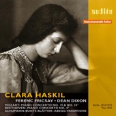 Clara Haskil Plays Mozart, Beethoven and Schumann (The Complete RIAS Recordings, Berlin 1953 & 1954) artwork