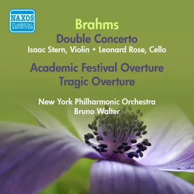 Brahms, J.: Double Concerto for Violin and Cello in A Minor - Academic Festival Overture - Tragic Overture - New York Philharmonic