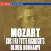 Mozart: Cosi Fan Tutte Highlights album lyrics, reviews, download