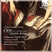 Handel: Ode for the Birthday of Queen Anne (Dixit Dominus) artwork