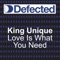 Love Is What You Need (Look Ahead) [King Unique Dub] artwork