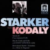 Kodály: Sonata for Solo Cello, Op. 8 & Duo for Violin & Cello, Op. 7 - Bottermund: Variations on a Theme by Paganini artwork