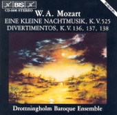 Mozart: Eine kleine Nachtmusik - Divertimentos, K. 136-138 artwork