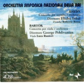 Franz Joseph Haydn : Concerto per tromba e orchestra, Béla Bartok : Concerto per viola e orchestra artwork