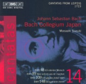 Bach, J.S.: Cantatas, Vol. 14 - BWV 48, 89, 109, 148 artwork