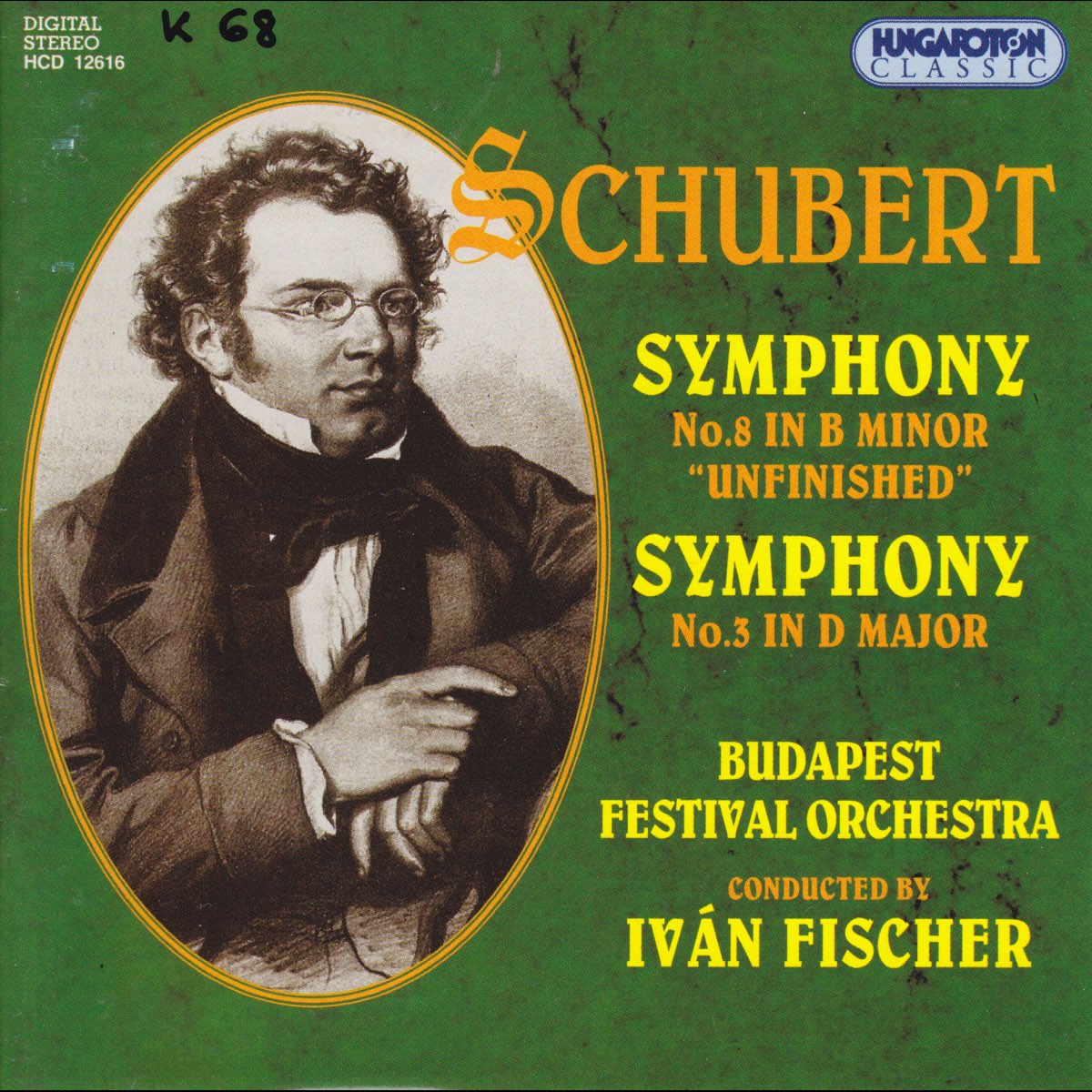 ‎Schubert: Symphony No. 8 "Unfinished", Symphony No. 3 By Budapest ...