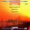 Italian Concerto In F, Partita No 1, Toccata In D album lyrics, reviews, download