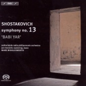 Shostakovich: Symphony No. 13, "Babi Yar" artwork
