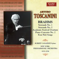 Brahms: Serenades and Academic Festival Overture by New York Philharmonic & Arturo Toscanini album reviews, ratings, credits