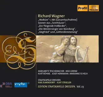 Wagner, R.: Opera Highlights (Staatskapelle Dresden Edition, Vol. 23) (1944) by Margarete Teschemacher, Karl Elmendorff, Staatskapelle Dresden, Kurt Böhme, Max Lorenz, Josef Herrmann, Marianne Schech & Kurt Striegler album reviews, ratings, credits