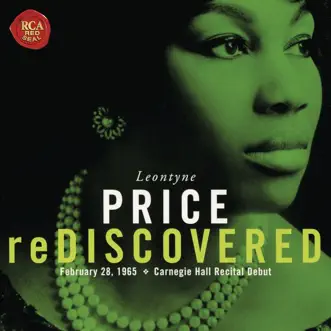 Leontyne Price - Carnegie Hall Recital Debut by Leontyne Price & David Garvey album reviews, ratings, credits