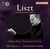 Liszt, F.: Symphonic Poems, Vol. 4 - Hungaria - Hamlet - Hunnenschlacht - Die Ideale artwork
