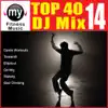 Top 40 DJ Mix Vol 14 (Non-Stop Mix for Walking, Jogging, Elliptical, Stair Climber, Treadmill, Biking, Dynamix Music) album lyrics, reviews, download