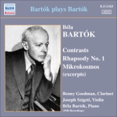 Bartok Plays Bartok artwork