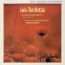 German Chamber Academy & Johannes Goritzki - Symphony in C major, Op. 12, No. 3, G. 505: I. Allegro con moto