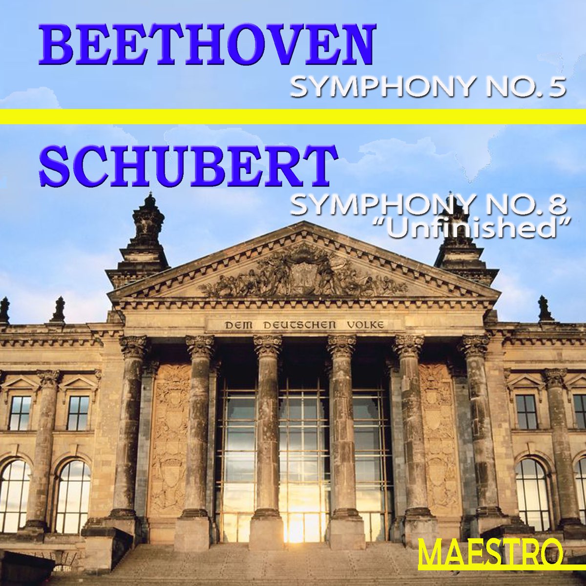 ‎Beethoven: Symphony No. 5 - Schubert: Symphony No. 8 "Unfinished" Di ...