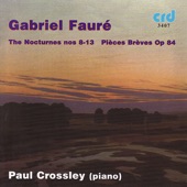 Fauré: The Nocturnes, Nos. 8-13, Pieces Breves artwork