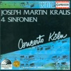 KRAUS, J.M.: Symphonies In C Minor / e Flat Major / C Major / D Major (Concerto Koln)