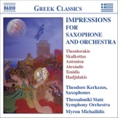 Impressions for Saxophone and Orchestra - Virtuosic Works By 20th Century Greek Composers artwork