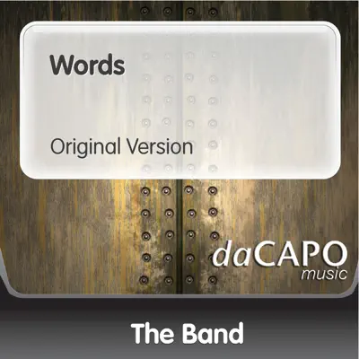 Words - Single - The Band