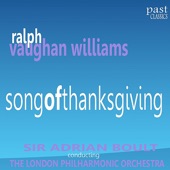 Vaughan Williams: Song of Thanksgiving artwork