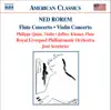 Stream & download Ned Rorem: Flute Concerto - Violin Concerto