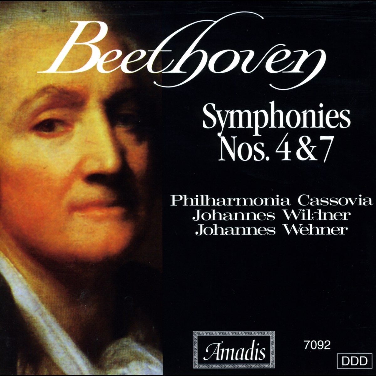 ‎Beethoven: Symphonies Nos. 4 and 7 by Johannes Wehner, Philharmonia ...