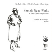 Henselt Piano Works artwork