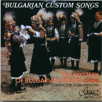 The Mystery of Bulgarian Voices Choir - Bulgarian Custom Songs: The Mystery of Bulgarian Voices Choir artwork