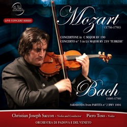 Christian Joseph Saccon - Wolfgang Amadeus Mozart: Concerto No. 5 In A Major, KV219 'Turkish'. Adagio