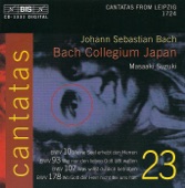 Bach, J.S.: Cantatas, Vol. 23 (Suzuki) - Bwv 10, 93, 107, 178 artwork