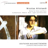 Cello Recital: Altstaedt, Nicolas - Beethoven, L. Van - Webern, A. - Bach, J.S. - Ligeti, G. - Stravinsky, I. artwork